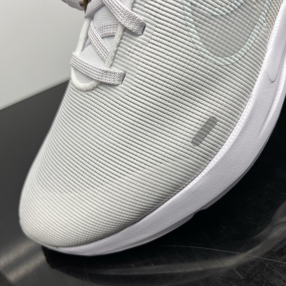 Womens 8.5 - Nike Downshifter 12 Low-Top Trainer Running Shoes White - Picture 7 of 13